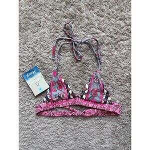 Maaji Girls Graceful Mystery Triangle Bikini Top Size 10 NEW!